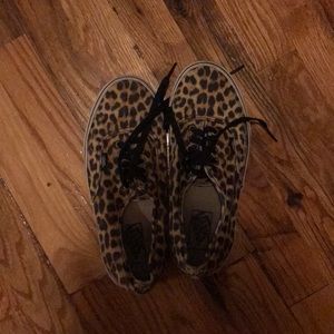 Cheetah print shoes
